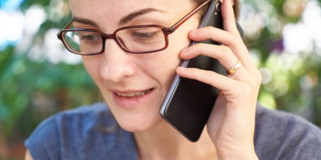 Consulting a Phone Psychic