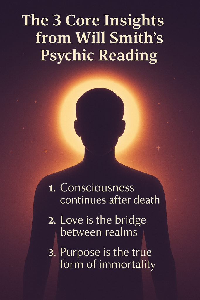 The 3 Core Insights from Will Smith’s Psychic Reading