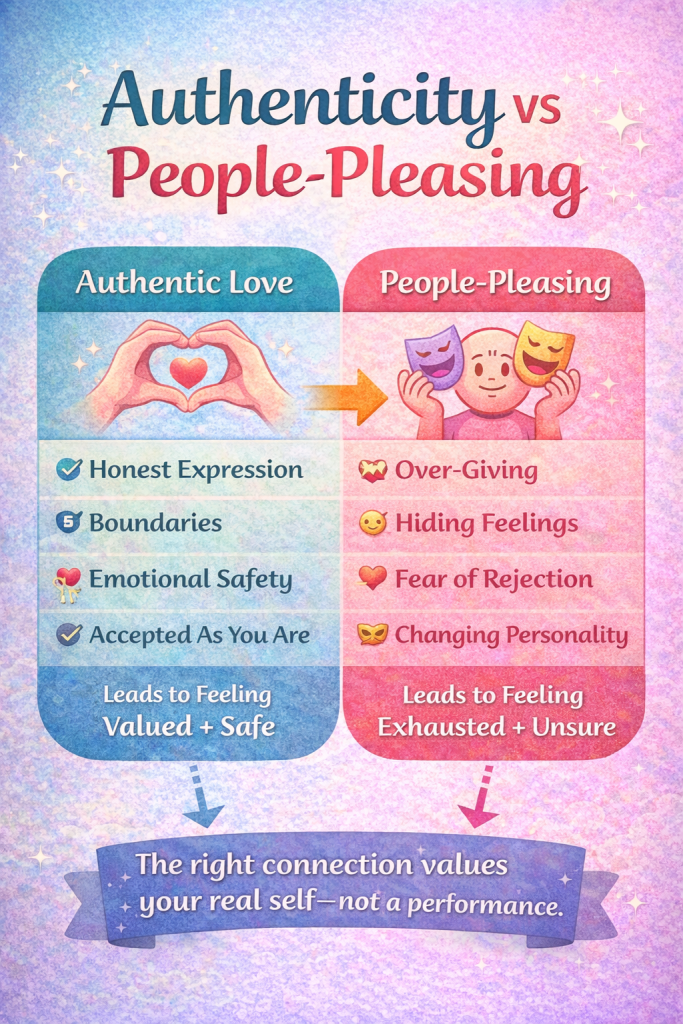 Authenticity vs People-Pleasing