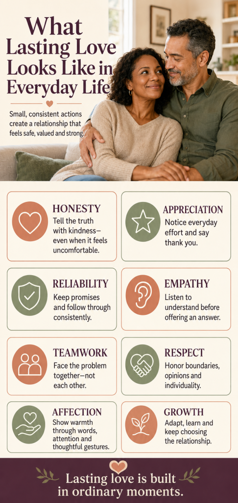 What Lasting Love Looks Like in Everyday Life